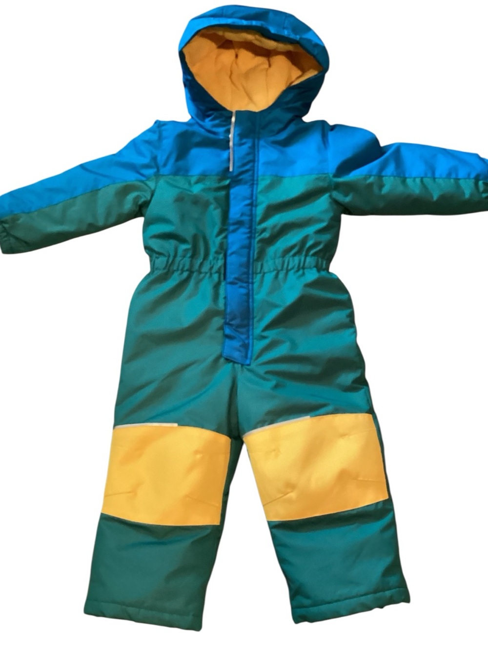 SwissTech Toddler 3T Colorblock Hooded One Piece Snowsuit Reflective
